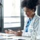 doctor and telehealth call